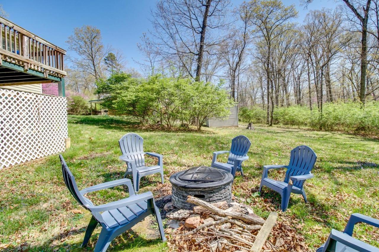 Homey Luray Cabin With Fire Pit And Deck! Buitenkant foto